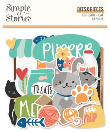 Simple Stories - Collezione  Fur Baby Cat - Bits & Pieces
