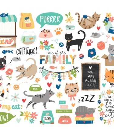 Alternative view of Simple Stories - Collezione  Fur Baby Cat - Bits & Pieces
