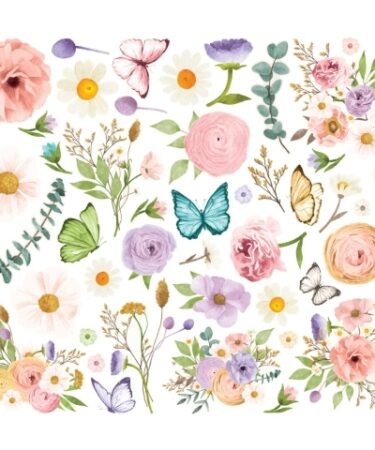 Alternative view of Simple Stories - Collezione Simple Vintage Flower Shoppe - Floral Bits & Pieces