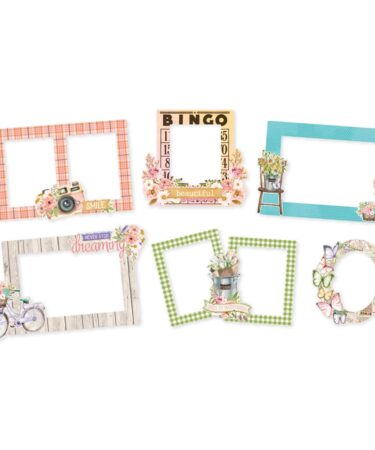 Alternative view of Simple Stories - Collezione Simple Vintage Flower Shoppe - Chipboard Frames