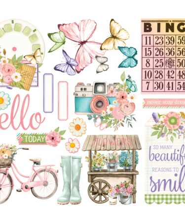 Alternative view of Simple Stories - Collezione Simple Vintage Flower Shoppe - Big Bits & Pieces