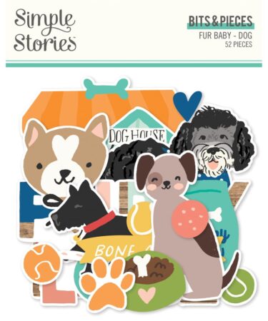 Simple Stories - Collezione Fur Baby Dog -Bits & Pieces