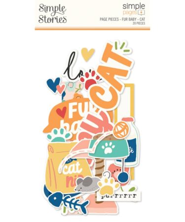 Simple Stories - Collezione  Fur Baby Cat - Simple Pages Page Pieces
