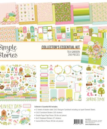 Simple Stories - Collezione Tea Garden - Collector's Essential Kit