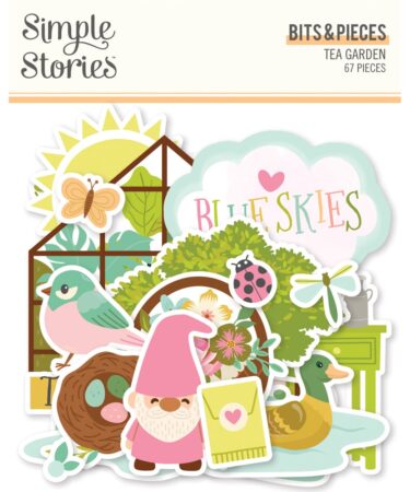 Simple Stories - Collezione Tea Garden - Bits & Pieces
