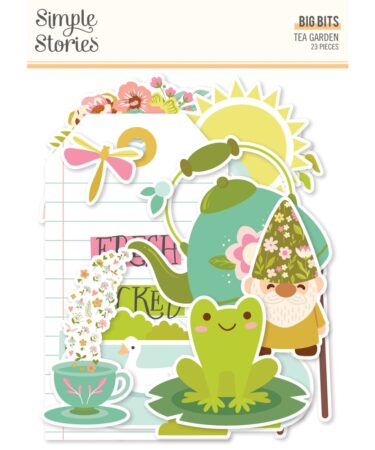 Simple Stories - Collezione Tea Garden - Big Bits & Pieces