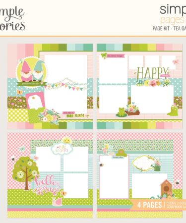 Simple Stories - Collezione Tea Garden - Simple Pages Page Kit