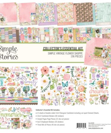 Simple Stories - Collezione Simple Vintage Flower Shoppe -  Collectors Essentials Ki
