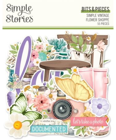 Simple Stories - Collezione Simple Vintage Flower Shoppe - Bits & Pieces
