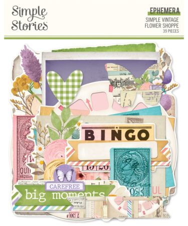 Simple Stories - Collezione Simple Vintage Flower Shoppe -  Ephemera