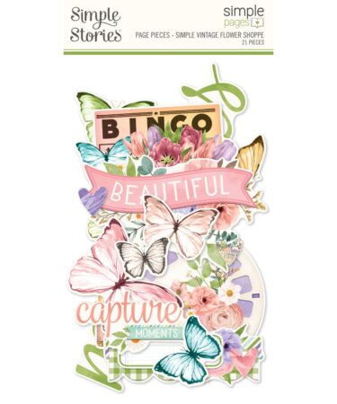 Simple Stories - Collezione Simple Vintage Flower Shoppe - Simple Pages Page Pieces