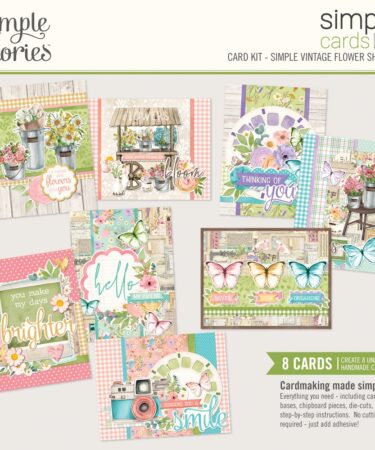 Simple Stories - Collezione Simple Vintage Flower Shoppe - Simple Cards Card Kit