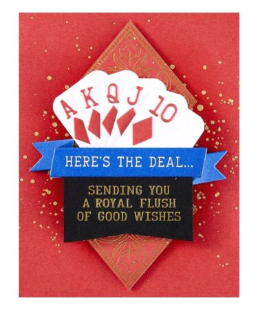 Alternative view of SPELLBINDERS - Press Plate & Die Set Shuffling Sentiments