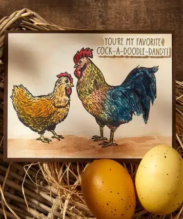 Alternative view of SPELLBINDERS - Feathered Friends BetterPress Plate & Die Set