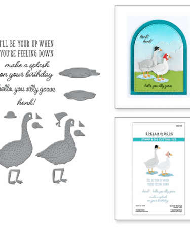 SPELLBINDERS - Set di timbri e fustelle Honk Honk