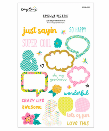 SPELLBINDERS - Just Sayin' Sticker Pack