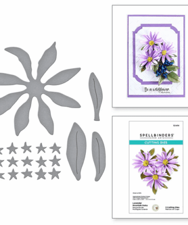 SPELLBINDERS - Lavender Mountain Daisy Etched Dies