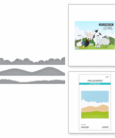 SPELLBINDERS - fustelle Landscape Edges