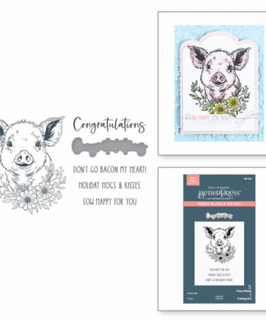 SPELLBINDERS - Daisy BetterPress Plate & Die