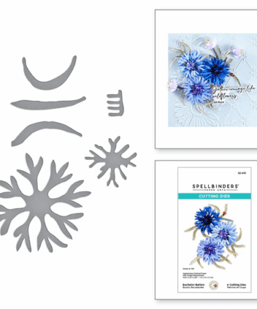 SPELLBINDERS - Bachelor Button Etched Dies