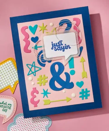 Alternative view of SPELLBINDERS - fustelle Punctuation & Icons