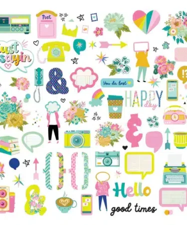 Alternative view of SPELLBINDERS - Just Sayin' Die Cuts