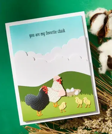 Alternative view of SPELLBINDERS - Set di timbri e fustelle Spring Chicken