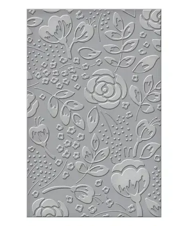 Alternative view of SPELLBINDERS - embossing folder Bold Floral