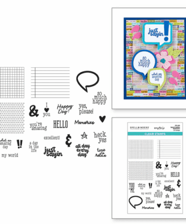 SPELLBINDERS - Timbri Speech Bubbles Sentiments