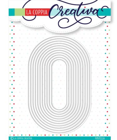 LA COPPIA CREATIVA -  fustella - Ovali allungati