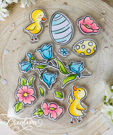 Alternative view of LA COPPIA CREATIVA - fustelle- Primavera in fiore