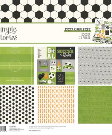 Simple Stories Collection Kit 12"X12" Soccer