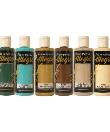Stamperia  Collezione Masquerade Allegro Paint Kit (6pcs)