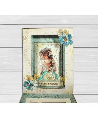 Alternative view of Stamperia  Collezione Masquerade 8x8 Inch Paper Pack Maxi (Single Face)