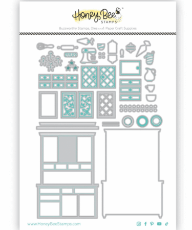 HONEY BEE - Lovely Layers: Hoosier Cabinet - Honey Cuts