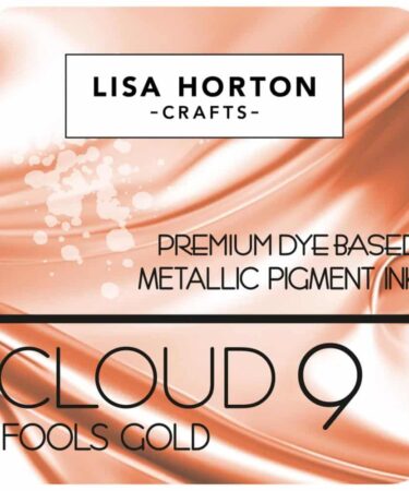 Lisa Horton Crafts Cloud 9 Metallic Ink Pad - Fools Gold