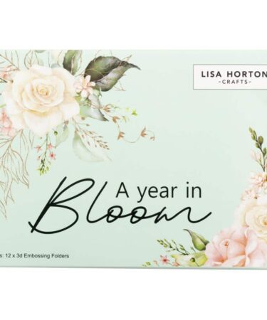 Alternative view of Lisa Horton Crafts Limited Edition Embossing Folders - A Year In Bloom - 2025