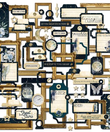 Alternative view of 49 & Market - Collezione Starlight Dreams - Die-Cut Elements - Starlight Dreams