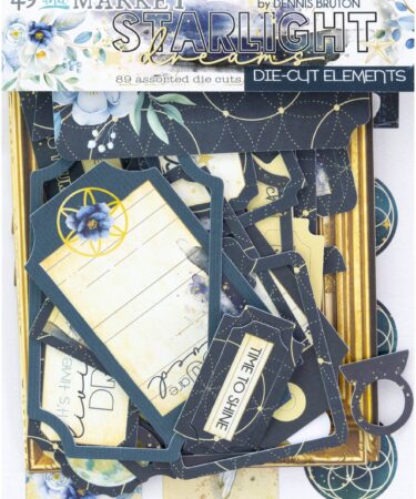 49 & Market - Collezione Starlight Dreams - Die-Cut Elements - Starlight Dreams