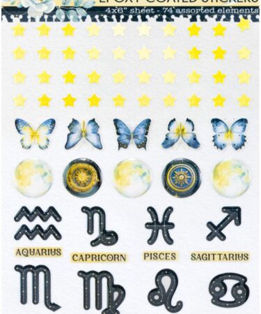 49 & Market - Collezione Starlight Dreams - Epoxy Stickers