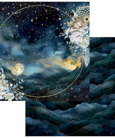 49 & Market - Collezione Starlight Dreams Double-Sided Cardstock 12"X12" - FantasticalN