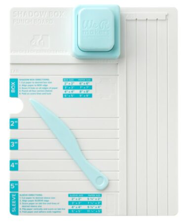 We R Makers Punch Board - Shadow Box - in arrivo