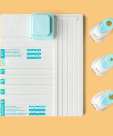 Alternative view of We R Makers Hinge Punch Set (White/Blue)