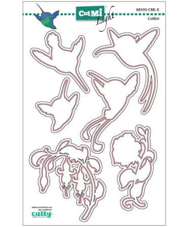 IMPRONTE D'AUTORE - Fustelle Colibrì (coordinate al timbro 2623-clem-e)