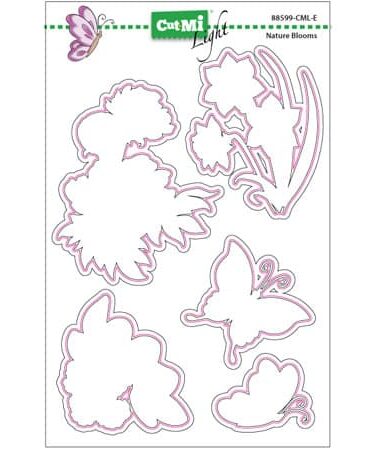 IMPRONTE D'AUTORE - Set di fustelle - Nature Blooms