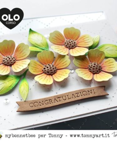 Alternative view of TOMMY ART - Corso OLO Beautiful Bouquet – KIT COMPLETO (6 colori OLO punta pennello + kit carta + pochette + corso online con Mybonnetbee)