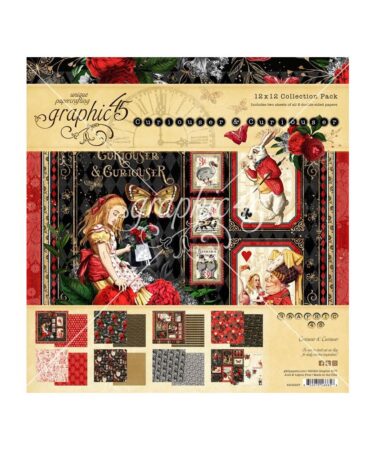 Graphic 45 Curiouser & Curiouser 12x12 Inch Collection Pack
