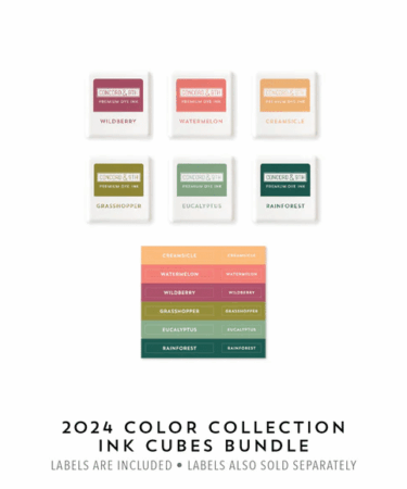 CONCORD & 9TH - 2024 Color Collection Ink Cubes Bundle