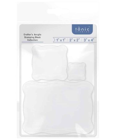 Tonic Studios Acrylic Stamping Blocks