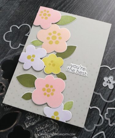 Alternative view of CONCORD & 9TH -KRISTINA WERNER -  Simple Flowers Dies